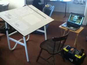 Drawing Table Set up